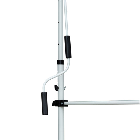 Rootz Awning - Aluminium/Iron/Polyester - Sun protection - Hand crank - Cream white - 200 x 120 cm