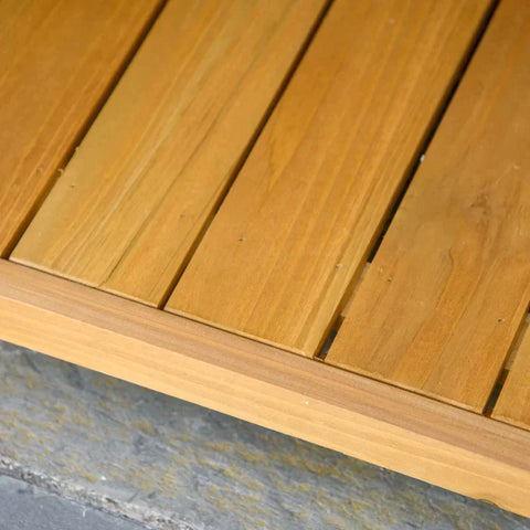 Rootz Garden Shed - Wooden Garden Storage Shed - Fir Tool Cabinet - Organizer With Shelves - Double Door - Asphalt Roof - Natural - 110 x 55 x117 cm