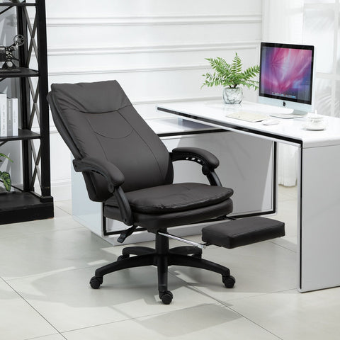 Rootz Bureaustoel - Gamestoel - Directiestoel - Gestoffeerd - Bruin - Ergonomisch - Verstelbaar