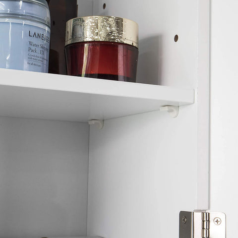 Rootz Witte Wandmontage - Badkamerkast met enkele deur - B40 x D23 x H52cm