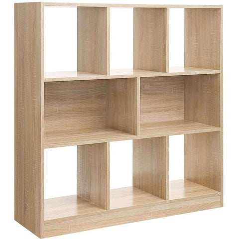 Rootz Oak Bookcase - Cupboard - 97.5 x 100 x 30 cm