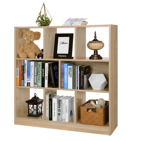 Rootz Oak Bookcase - Cupboard - 97.5 x 100 x 30 cm