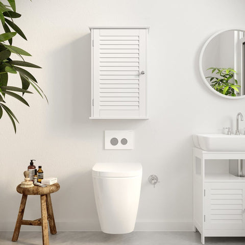 Rootz Bathroom Cabinet - Wall Cabinet - Cupboard For On The Wall