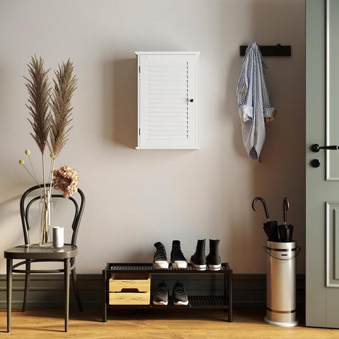 Rootz Bathroom Cabinet - Wall Cabinet - Cupboard For On The Wall