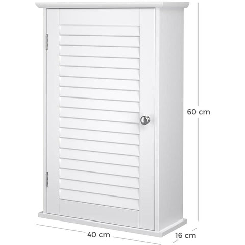 Rootz Bathroom Cabinet - Wall Cabinet - Cupboard For On The Wall