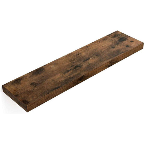 Rootz Wall Shelf Industrial Wood 1 Piece - Wall Shelf Floating - Wall Shelves