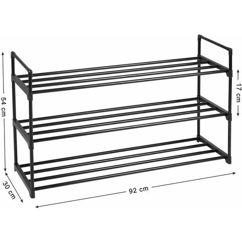 Rootz Shoe Rack - Shoe Cabinet - Shoe Racks - For 15 Pairs