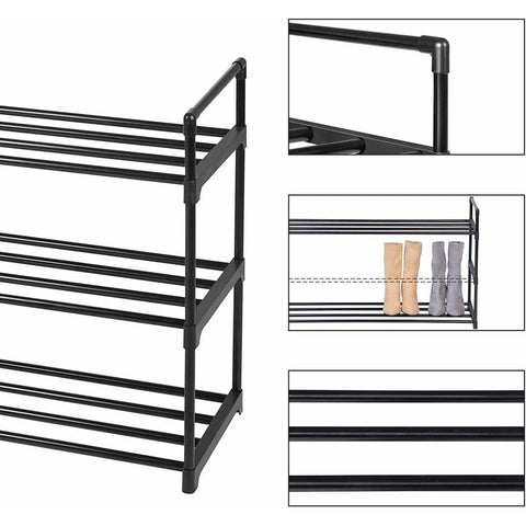 Rootz Shoe Rack - Shoe Cabinet - Shoe Racks - For 15 Pairs