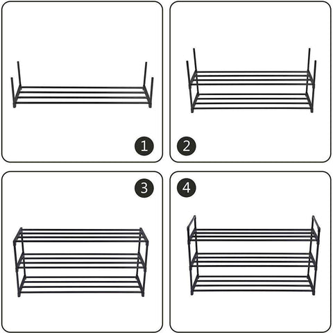Rootz Shoe Rack - Shoe Cabinet - Shoe Racks - For 15 Pairs