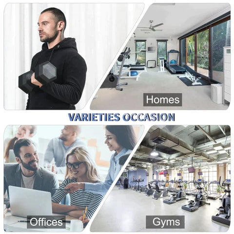 Rootz 15KG Single Rubber Hex Dumbbell - Hexagonal Dumbbells - Knurled Handle - Sports Hex Weights Sets - Weight Lifting Exercise - Home - Gym - Black