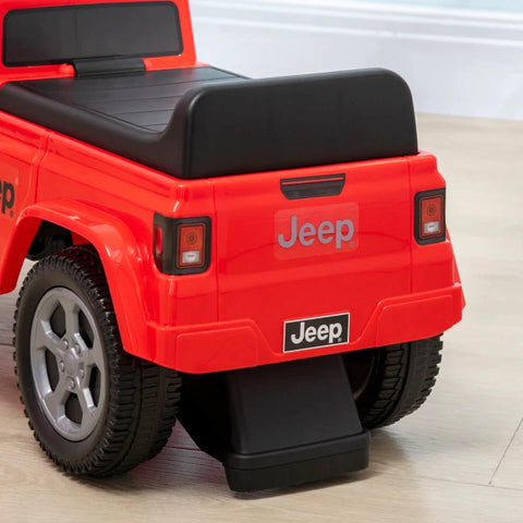 Rootz Ride-on Car - With Horn - Anti-tip Protection - Storage Space - Headlights - Red - 63.5 x 29 x 42 cm