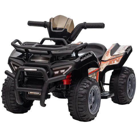 Rootz Children's Electric Vehicle - Mini Electric Quad - Children's Motorcycle - Electric Quad For 18-36 Months - Black - 70 x 42 x 45 cm