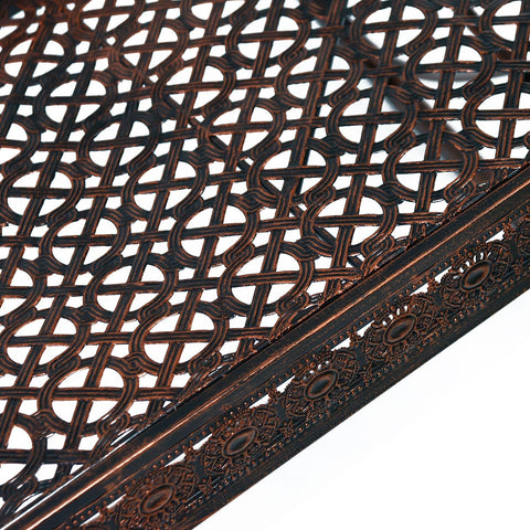 Rootz Swing - Gartenschaukel - Gartenbank - Metall - 1-Sitzer - Bronze - 61 x 79 x 90 cm