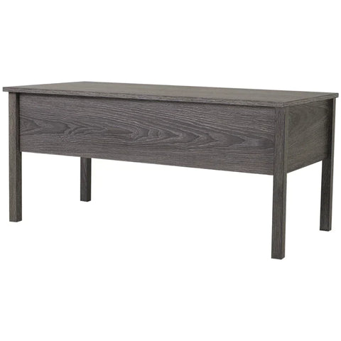 Rootz Coffee Table - Lift-Top Coffee Table with Storage - Wood-Effect - Grey - 98 cm x 48 cm x 45 cm