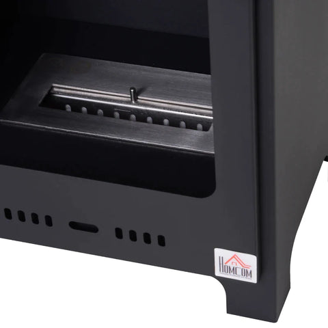 Rootz Ethanol Open Haard - Bio Ethanol Brander - Rookloze Open Haard - Duurzame Ethanol Open Haard - Binnen Geschikte Open Haard - Draagbare Metalen Open Haard - 40 X 30 X 50 Cm