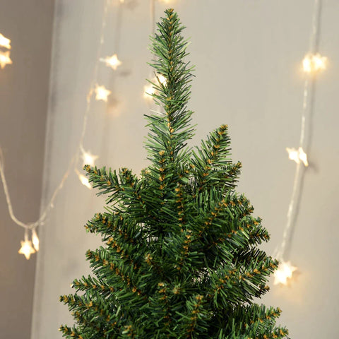 Rootz Kerstboom - 2,1 M Kerstboom Met Standaard - Kunstspar - 499 Takken - Demonteerbaar - PVC - Groen - Ø60 x 210 cm