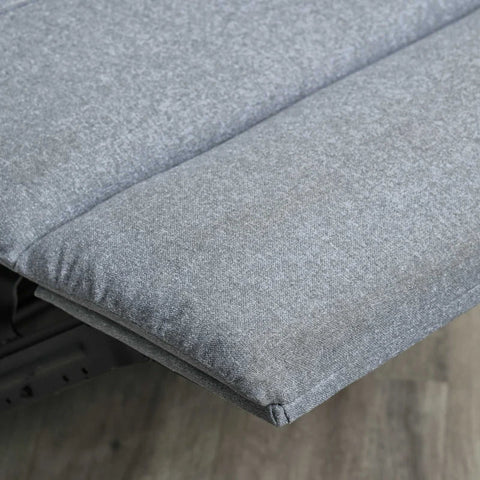 Rootz Lounge Chair - Relaxation Chair - Armchair - With Reclining Function - TV Armchair - TV chair - Polyester - Gray - 90 x 96 x 98 cm