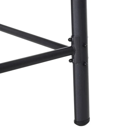 Rootz Schaukelstuhl – Schaukelbank – Schaukelstuhl mit Sonnendach – Schwarz – 198 x 124 x 179 cm