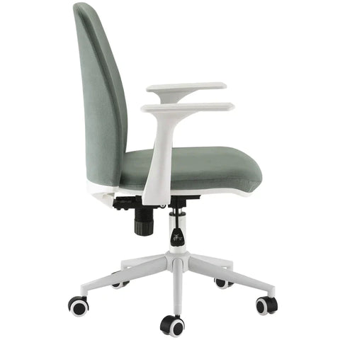 Rootz Office Chair - Desk Chair - Working Chair - Green - 61 x 55 x 90-98 cm