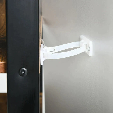 Rootz Bookcase - Cabinet - Office Shelf - Rustic Brown - 70L x 30D x 120Hcm