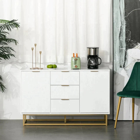 Rootz Cabinet - Storage Cabinet - Dining Room Cabinet - 3 Drawers - Sideboard Chest - Side Cabinet