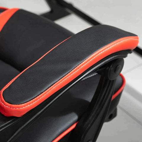 Rootz Gaming Chair - Office Chair - High Back Gaming Chair - Height Adjustable - PU Leather - 67cm x 69cm x 115-123cm