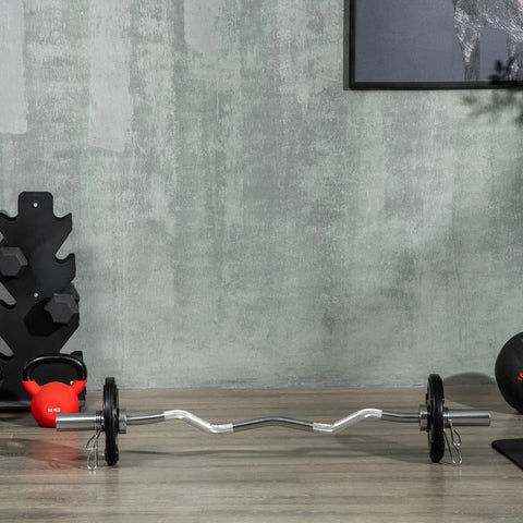 Rootz Weight Plates - Set Of 2 Weight Plates - Multifunctional Weight Plates- 10 Kg Per Plate - Floor-friendly - Rubber Coating - Metal - Black