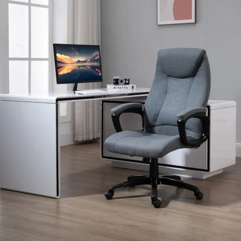 Rootz Office Chair - Gaming Chair - Swivel Chair - Massage Office Chair - Executive Chair - Massage Function - Grey