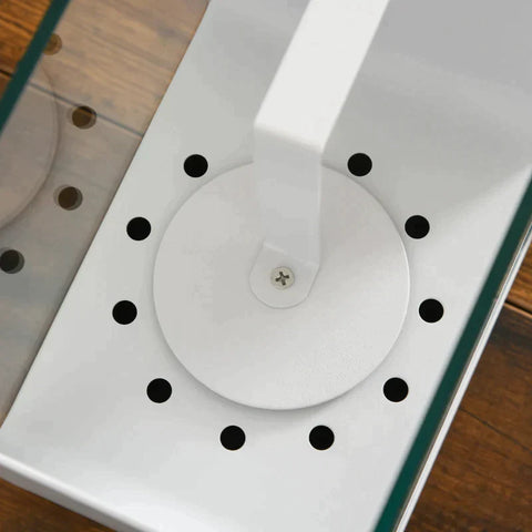 Rootz Ethanol Fireplace - Bio Fireplace - Fireplace - Stainless Steel - 20 x 15 x 25 cm