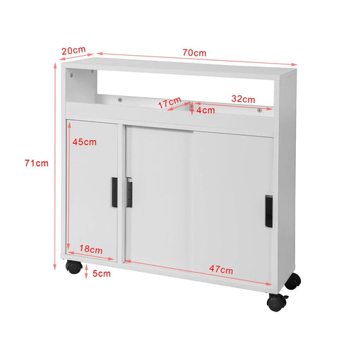 Rootz Nieuwe versie Badkamer Toiletpapierrolhouder - Badkamer Opbergkast Kast op Wielen