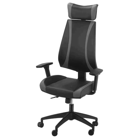 Rootz Office Chair - Gaming Chair - Swivel Chair - Black - 66 cm x 66 cm x 133 cm