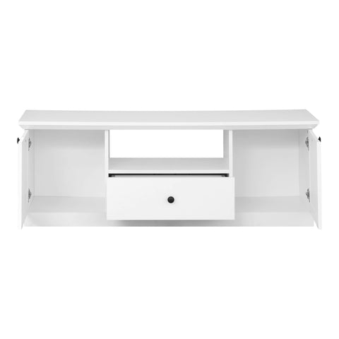 Rootz TV Furniture - TV Cabinet - White - 139 x 49 x 41 cm