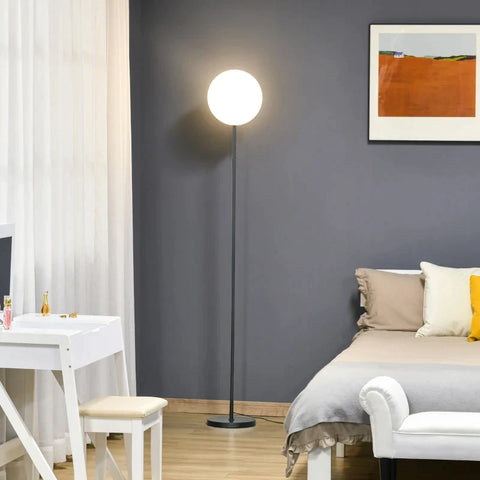 Rootz Floor Lamp - Floor Lamp With LED - Adjustable By 90 Degrees - Removable Light Pole - 3 Levels - Metal - Black - Ø28 x 171.5 cm