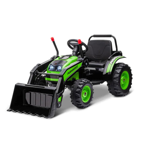 Rootz Children's Vehicle - Children's Electric Construction Vehicle - Children's Tractor - 132 cm x 62 cm x 65 cm