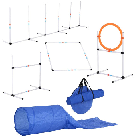 Rootz Dog Agility Set - Pets Training Set - Dog Training Set -  Dog Tunnel