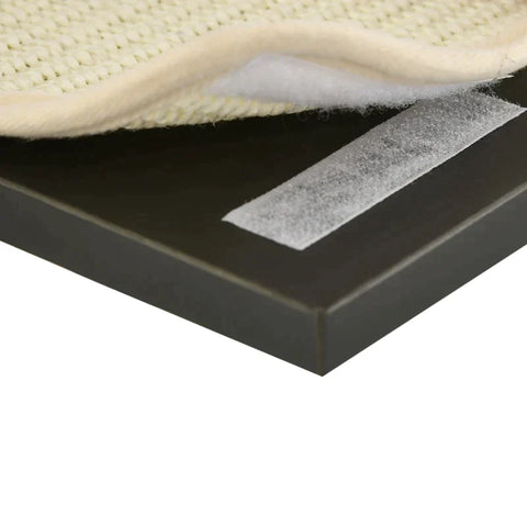 Rootz Cat Climbing Wall - Climbing Wall - 1 Hammock - 2 Platforms - Black/Natural - 35cm x 31cm x 35cm