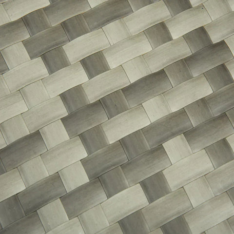 Rootz Hondenbed - Rotan Dierenbank - Oxford Stof - Bruin + Grijs - 74B x 42D x 21H cm