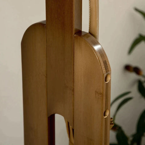 Rootz Kapstok - Kapstok Met 2 Laden - 1 Spiegel - 1 Kledingstang - 1 Schoenenbank - Bamboe - 113 cm x 33 cm x 169,5 cm