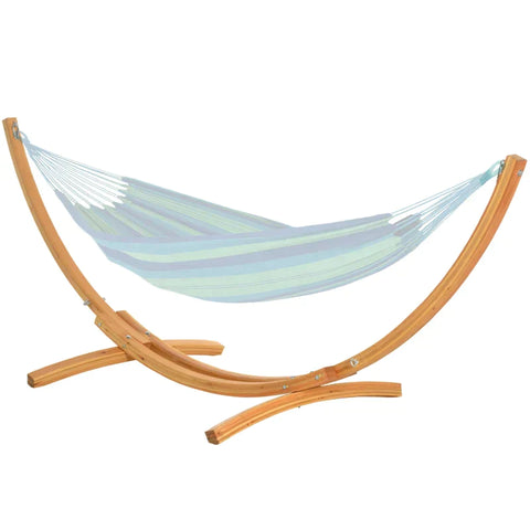 Rootz Hammock Stand - Hammock Stand for Hammock - Hammock Stand with Pull Rope - Garden - Beach - Camp - 325 x 120 x 118 cm