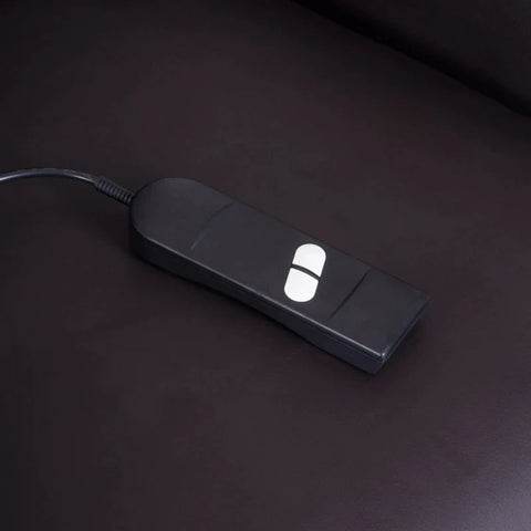 Rootz Massage Chair - Stand-up Aid - Tv Armchair - Thick - Soft Padded - Relaxation Chair - Including Remote Control - Faux Leather - Brown - 82L x 96W x 107H cm