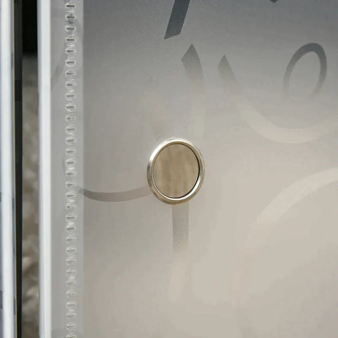 Rootz Cabinet - Wardrobe Cabinet - Storage Cabinet - With 20 Compartments - Modular Design - Plastic/Steel - White/Black - 145 x 47 x 196cm