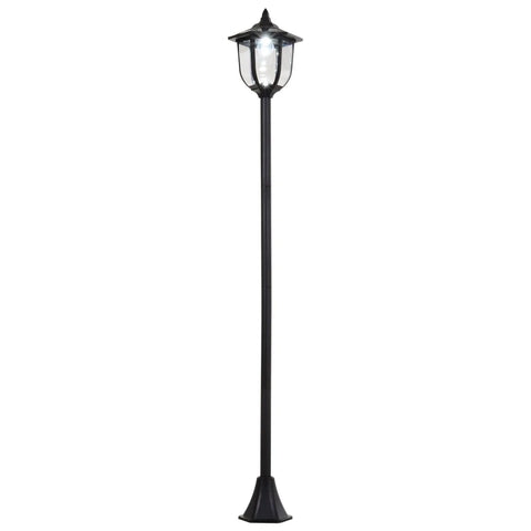 Rootz Garden Light - Solar LED Garden Lantern - Lantern - LED Lamp Post - Plastic - Black
