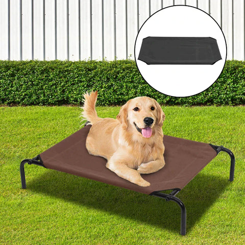 Rootz Dog Bed - Outdoor Dog Lounger - Cat Bed - Pet Bed - Sleeping Space - Replacement Cover - 110 X 68 X 20 Cm