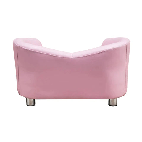Rootz Dog Sofa - Pet Sofa - Dog Bed Sofa - Cats Sofa - Sofa - Cats Dogs Sofa - Pink - 67 X 41 X 39 Cm