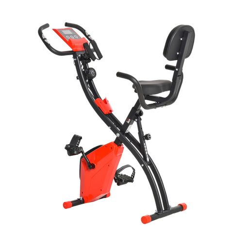 Rootz Exercise Bike - X-Bike Bicycle Trainer - Bicycle Trainer - X-Bike - Home Trainer Bicycle - Red/Black