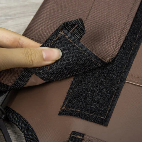 Rootz Dog Lounger - Dog Bed - Dog Lounger - Cat Bed - Pet Bed - Sleeping Place - Brown - 92 x 76 x 18 cm