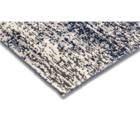 Rootz Carpet - Indoor And Outdoor - Home - Living Room - Blue/Grey - 170 x 120 x 0.5 cm