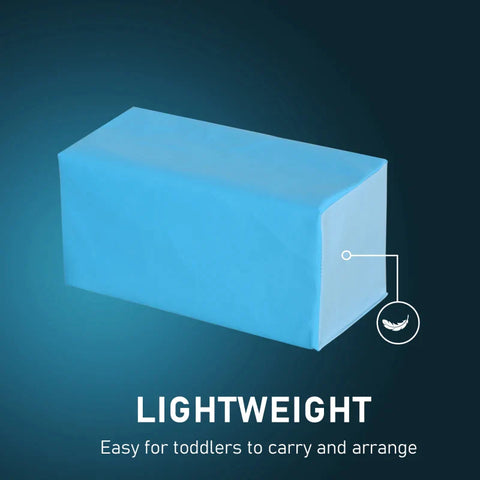 Rootz Building Block Set - Foam Building Blocks - Building Toys - Foam Blocks - Blue/Green