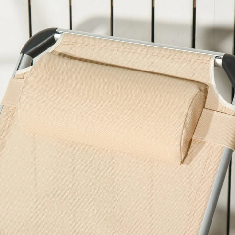 Rootz Sonnenliege – Strandliege – Gartenliege – 170 x 60 x 76 cm