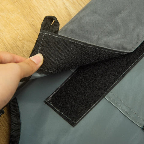 Rootz Pet Bed - Dog Bed - Outdoor Dog Lounger - Bed With Canopy - UV Protection - Breathable - Grey - 122 x 92 x 108 cm